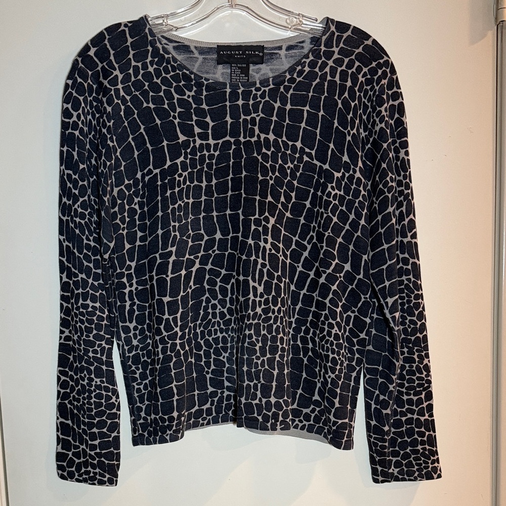 August Silk Women’s Lightweight Sweater 100% Silk